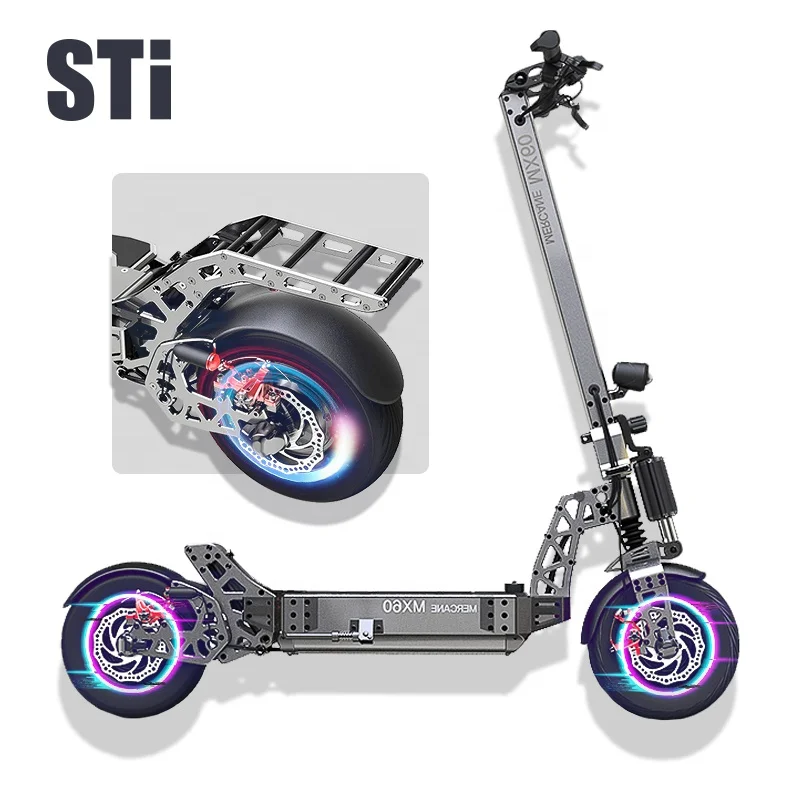 

2021 Upgrade Electric Scooters 2400w Mercane Scooter 60V 20Ah Mercane Mx60