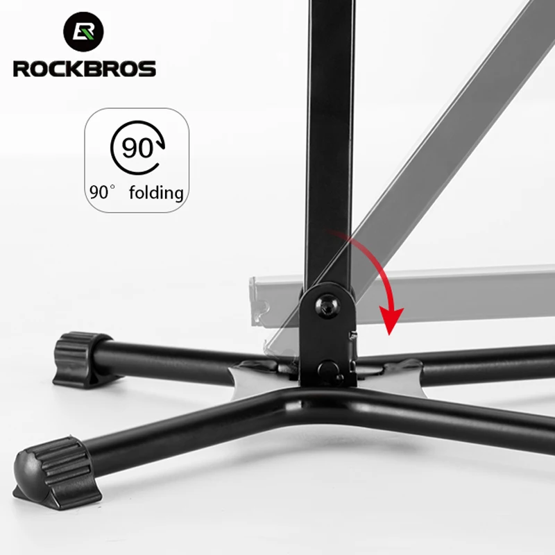 ROCKBROS подставка для ремонта велосипеда, подставка для велосипеда из алюминиевого сплава, регулируемая высота, съемная Складная стойка для горного велосипеда