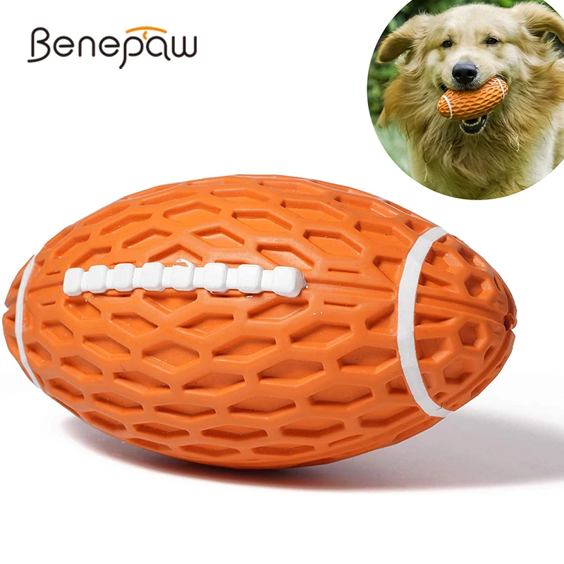Benepaw прочный флуоресцентный шар для собак облегчение стресса интерактивный