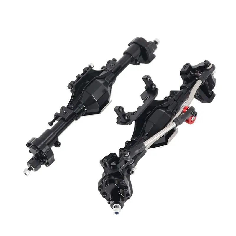 Металлический передний задний портальный мост для 1/10 RC Гусеничный Axial-SCX10 90046 90047