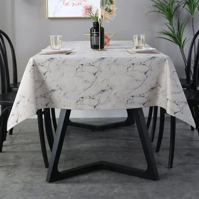 

Polyester Table Cloth Rectangula Waterproof Oilproof Table Cover Toalha De Mesa Obrus Home Hotel Textile Party Decorations