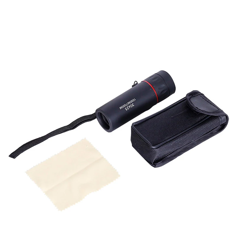 Миниатюрный Военный бинокль Zoom портативный охотничий походный используемый для