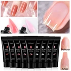 Набор для наращивания ногтей, 9 цветов, УФ-акриловый гель, розовый прозрачный гель для наращивания ногтей, инструменты для маникюра, GL1809-1