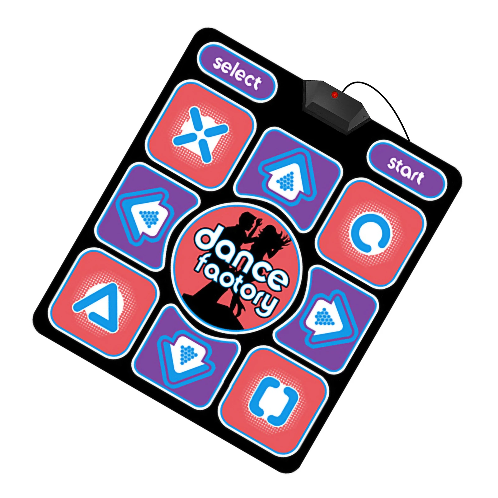 usb 80x90cm dance gaming mat for 1 player anti slip dancing blanket dance pad compatible for pc laptop home entertainment free global shipping