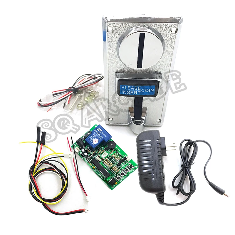 

CH926 мульти монеты Accetor Diy Kit управление таймером доска ламповый усилитель адаптер пряди принимаем 1-6 видов маркер для монетная машина