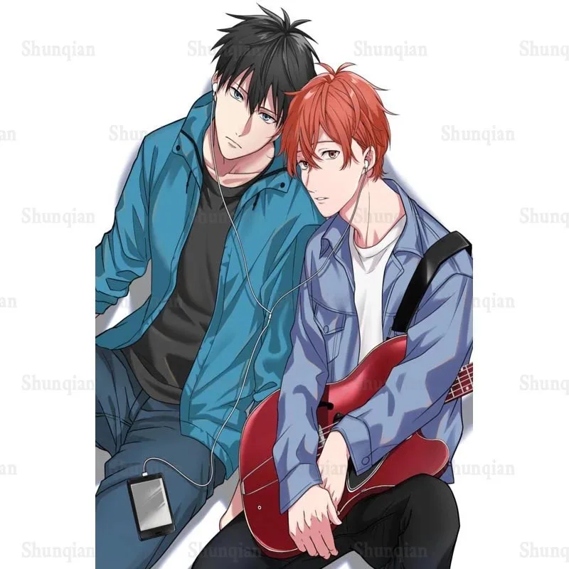 Симпатичные Аниме с учетом постер из шелковой ткани Wall Art печати плакатов картина