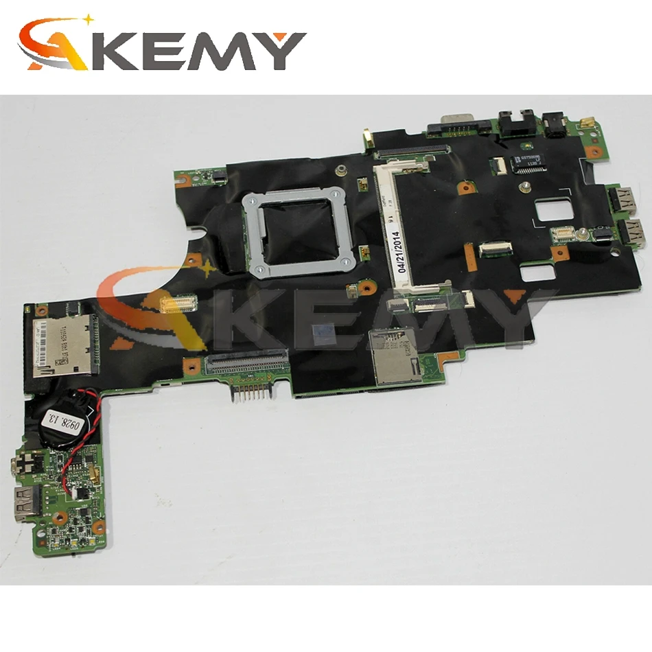 649747-001 аккумулятор большой емкости для HP Elitebook 2760P i5-2540M Материнская плата ноутбука