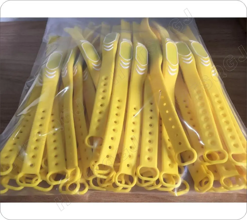 5 шт. 125 кГц EM4100 TK4100 RFID Браслет ID карта силиконовый ремешок только для чтения Карта