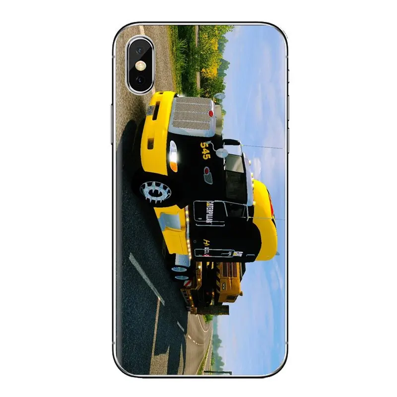 Чехол из ТПУ для huawei P Smart Y6 P8 P9 P10 Plus Nova P20 Lite Pro Mini 2017 SLA-L02 SLA-L22 2i грузовики peterbilt