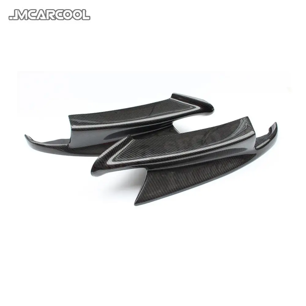 Carbon Fiber Car Front lip Splitters Flaps Aprons Cupwings For BMW 3 Series E90 E92 E93 M3 2007-2013 FRP Bumper Guard | Автомобили и