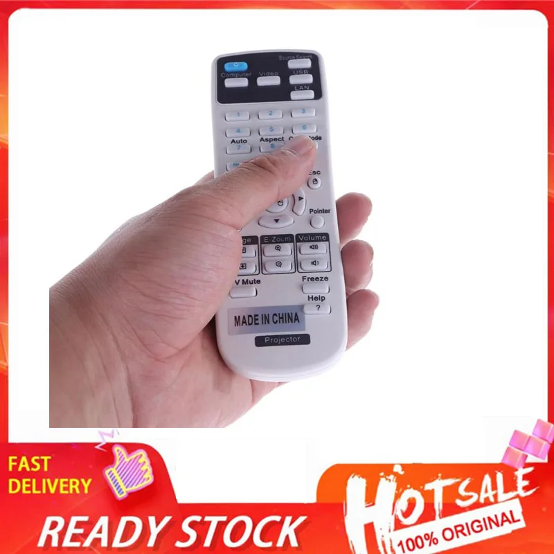 

Remote Control For Epson Projector Remote Controller For Epson 1599176 EX3220 EX5220 EX5230 EX6220 EX7220 Replacement