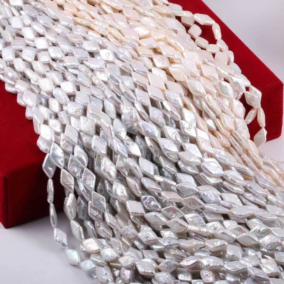 

Natural Freshwater Pearl Beading Punch Loose Spacer Beads for DIY Women Necklace Bracelet Jewelry Making Fine Jewelry Gifts