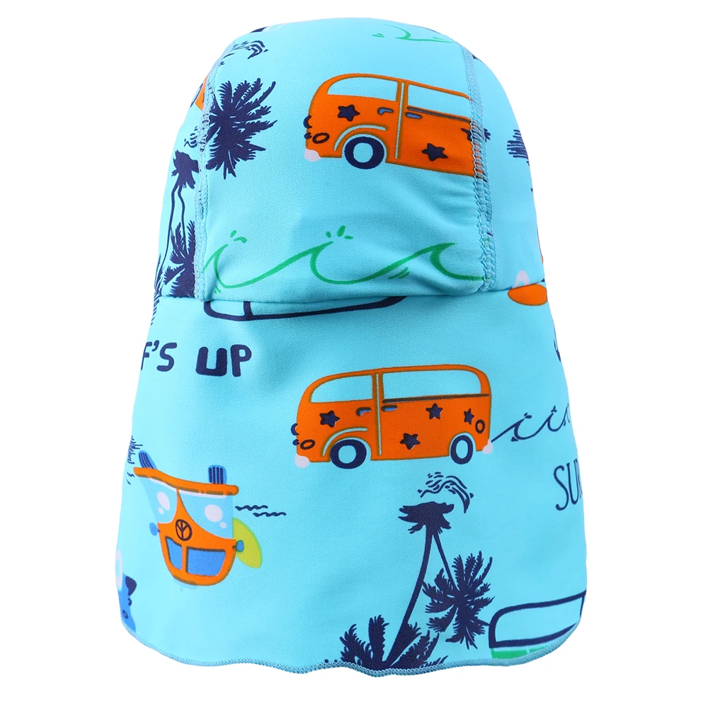 BAOHULU, Infantil, купальные кепки, летние купальные шляпы с принтом, Пляжные шапки, детские шапки для мальчиков и девочек 6 месяцев-6 лет