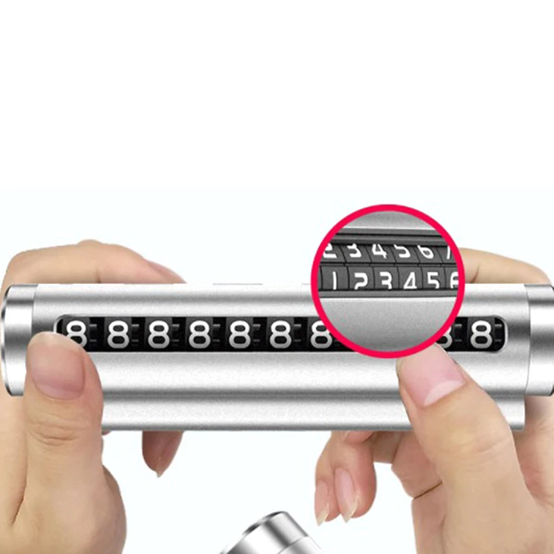 

Phone Number In Car Parking License Plate Temporary Stop Sign Car Parking Card