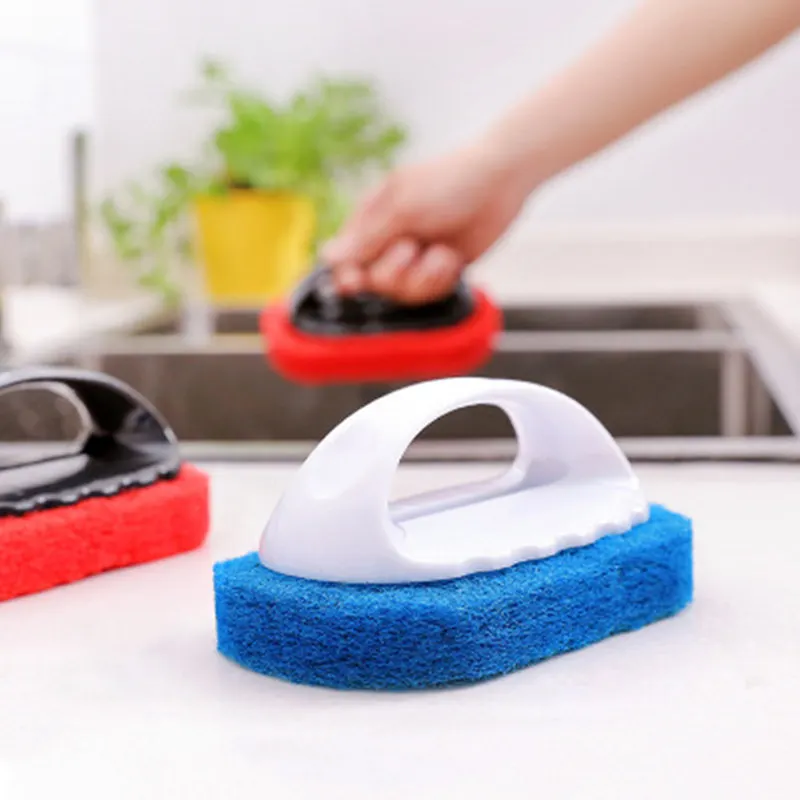 

Powerful Drill Brush Sponge Tiled Bathtub Brush Kitchen Supplies Washing Pot Cleaning Brush Sponge Wipe Cleaning Supplies