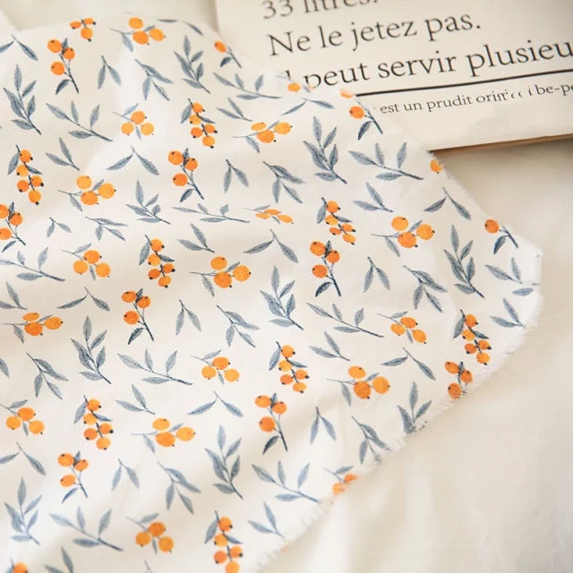 

Скандинавская ветрозащитная ткань kumquat из чистого хлопка, ширина 230 см, хлопковое четырехкомпонентное одеяло, прокладка, пододеяльник, прос...