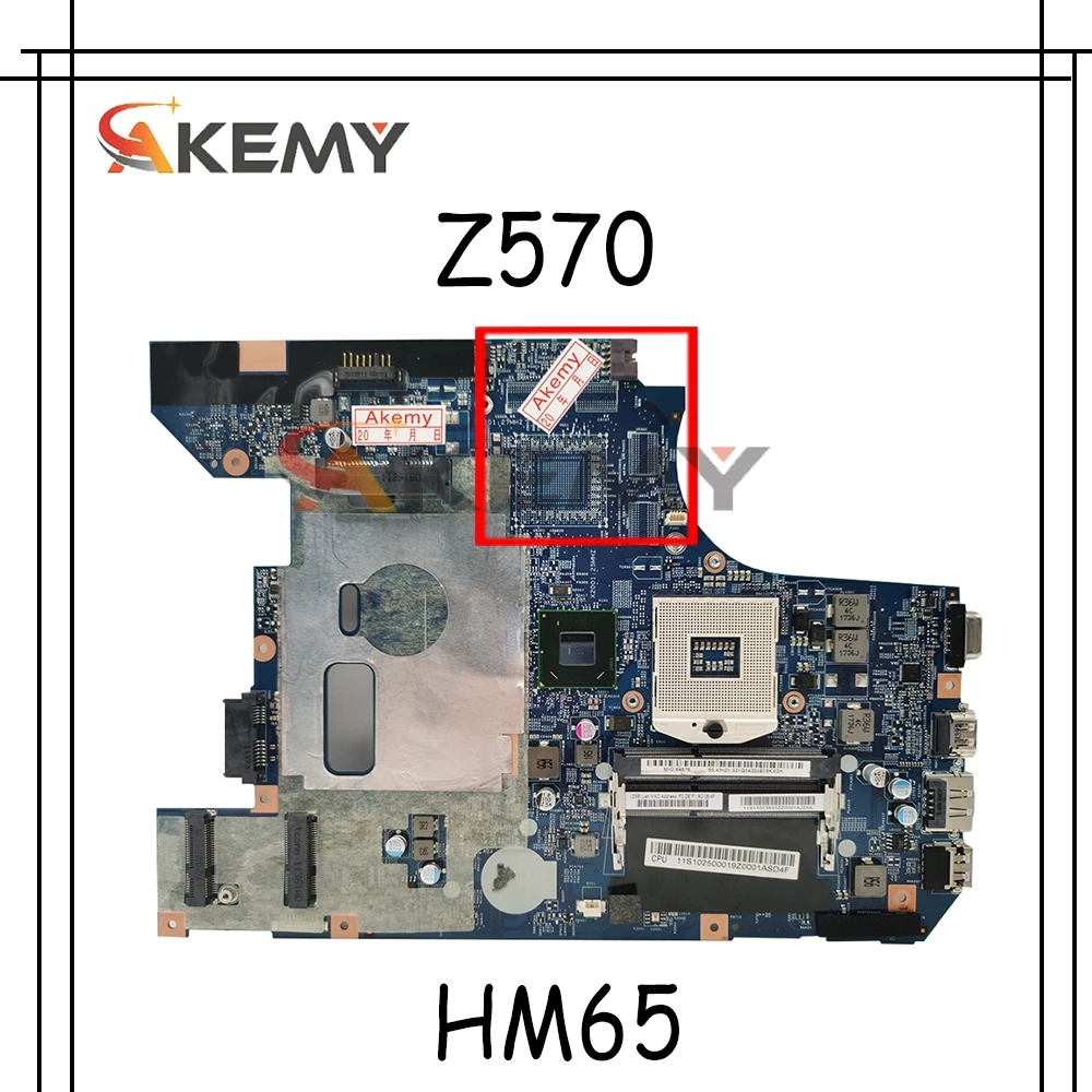 

laptop Motherboard For LENOVO Z570 HM75 Mainboard 10290-2 11013530 HM65