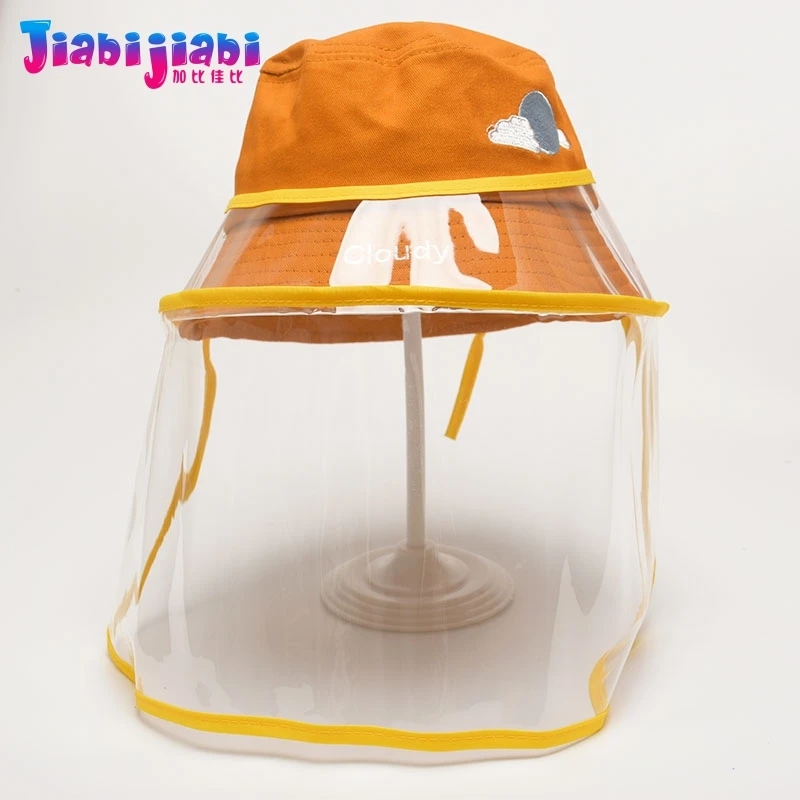 Летняя детская шапка маска противовирусная Защита лица защита от срыгивания