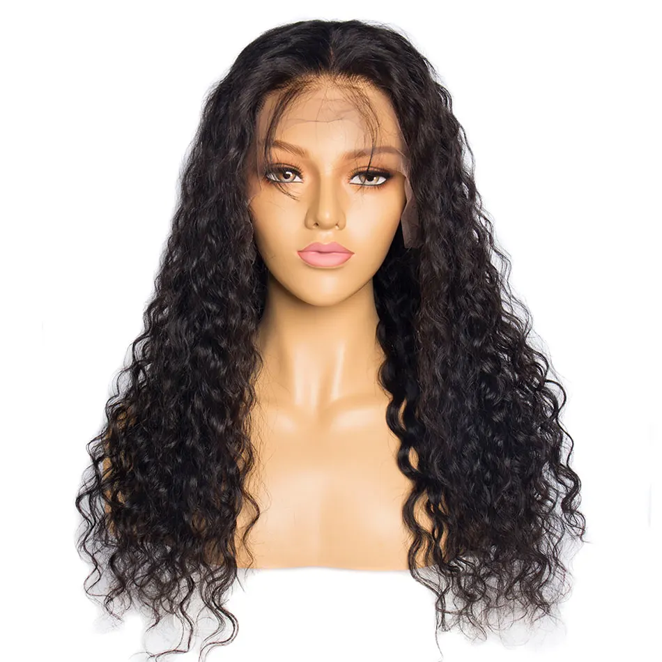 Alibele бразильский парик с волнистым кружевом спереди 360 кружевных фронтальных