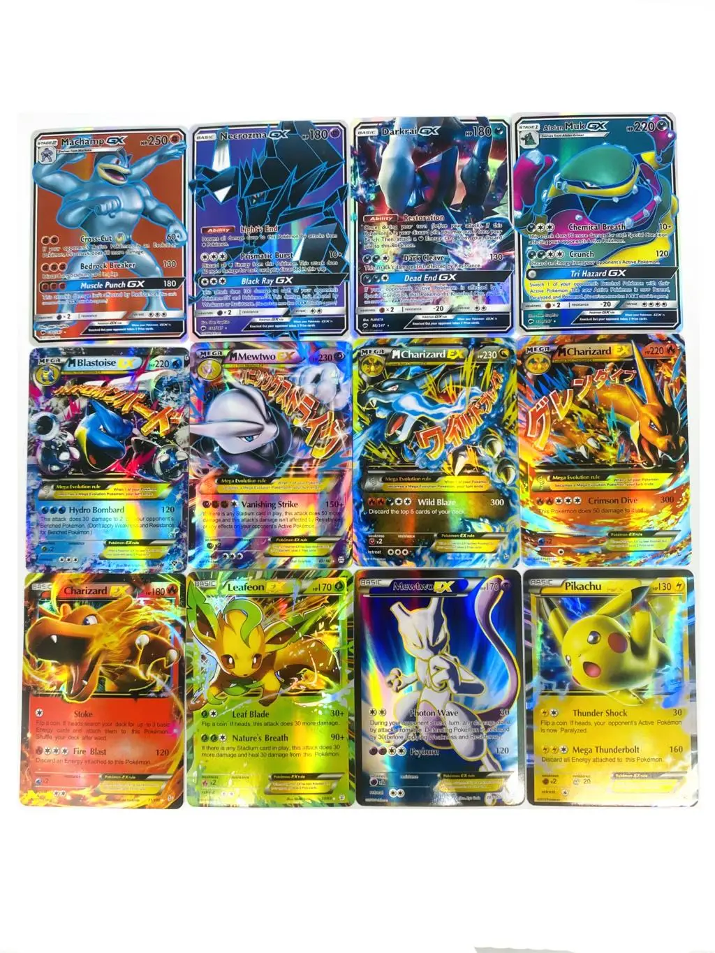 2020 лучшие продажи блестящие Vmax Pokemones карточная игра битва меню 60/100/120/200 шт GX