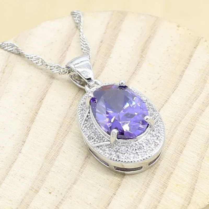 Серебряное ожерелье с подвеской для женщин оливковый зеленый синий белый