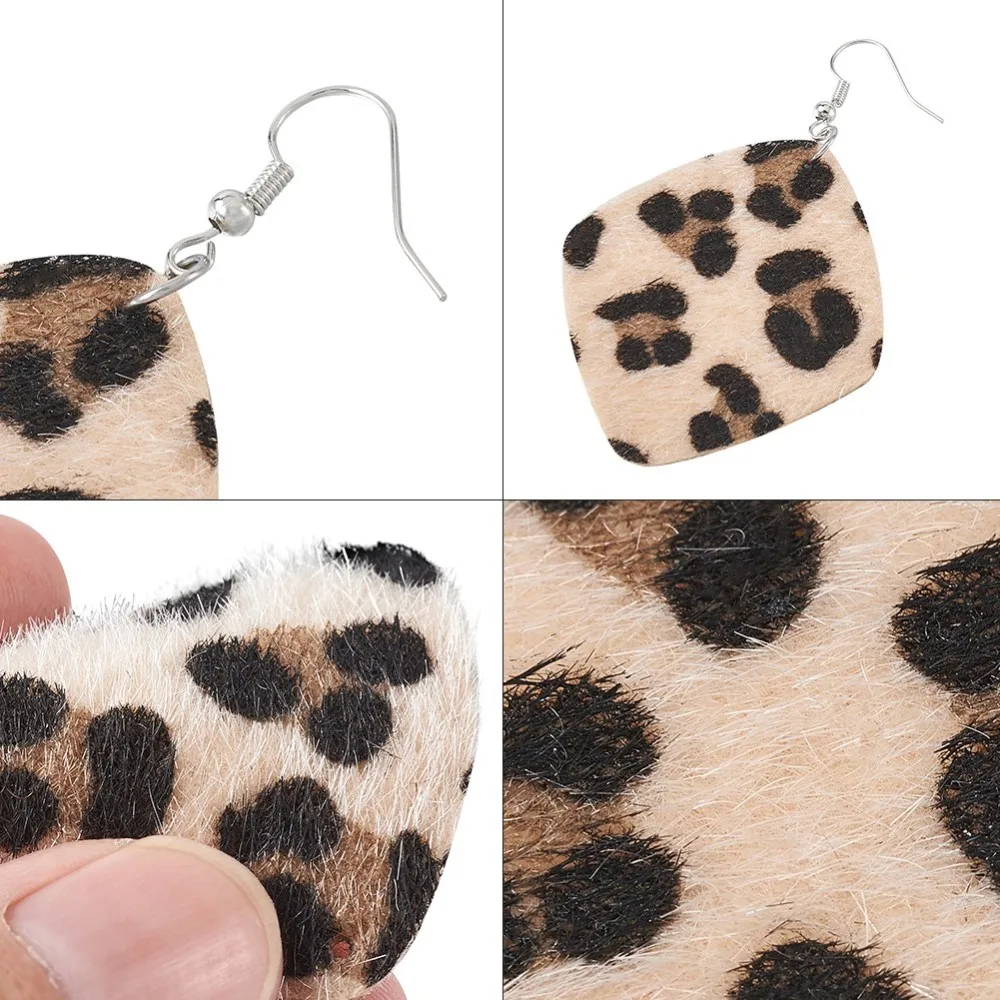 120 шт./компл. серьги-подвески для пирсинга из искусственной кожи большие медные