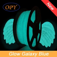 opy glitter matte galaxy filament 1kg 1 75mm black 10m 100g plastic glowing blue twinkle 3d printer pla luminous green shiny