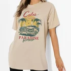 Женская футболка для серфинга, с принтом Санта-Моника