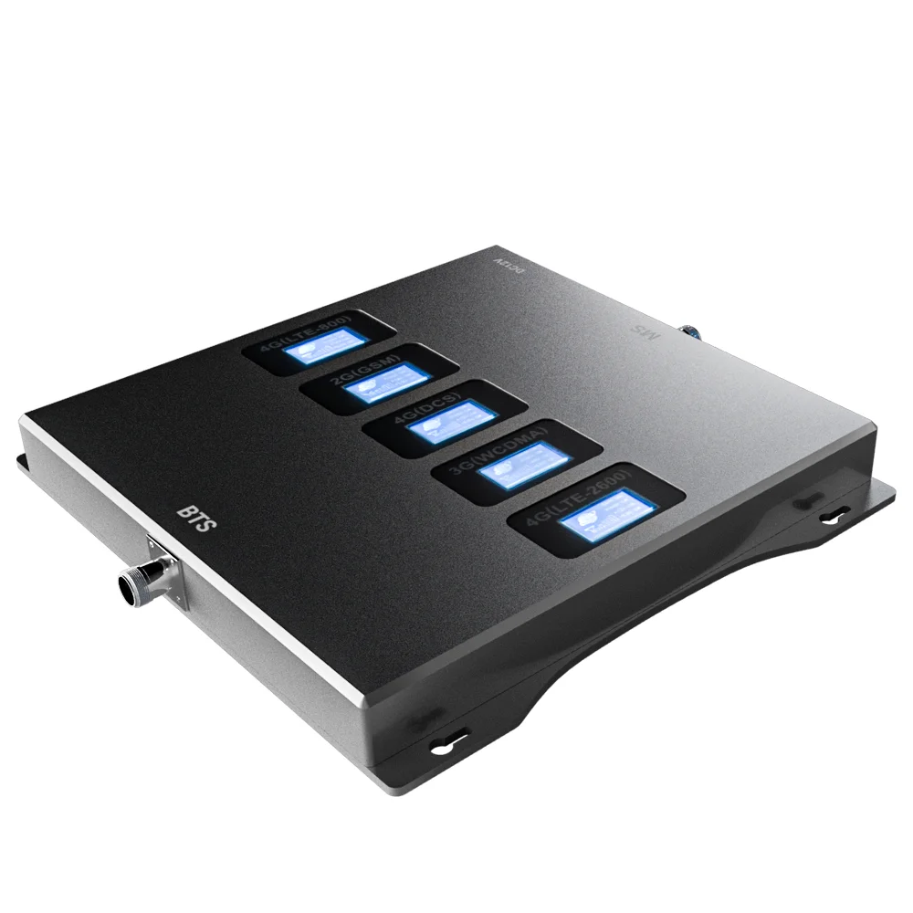 

5 Band Mobile Signal Booster 4g Mobile Phone Booster Signal Mobile Booster 3g 4g Lte Repeater
