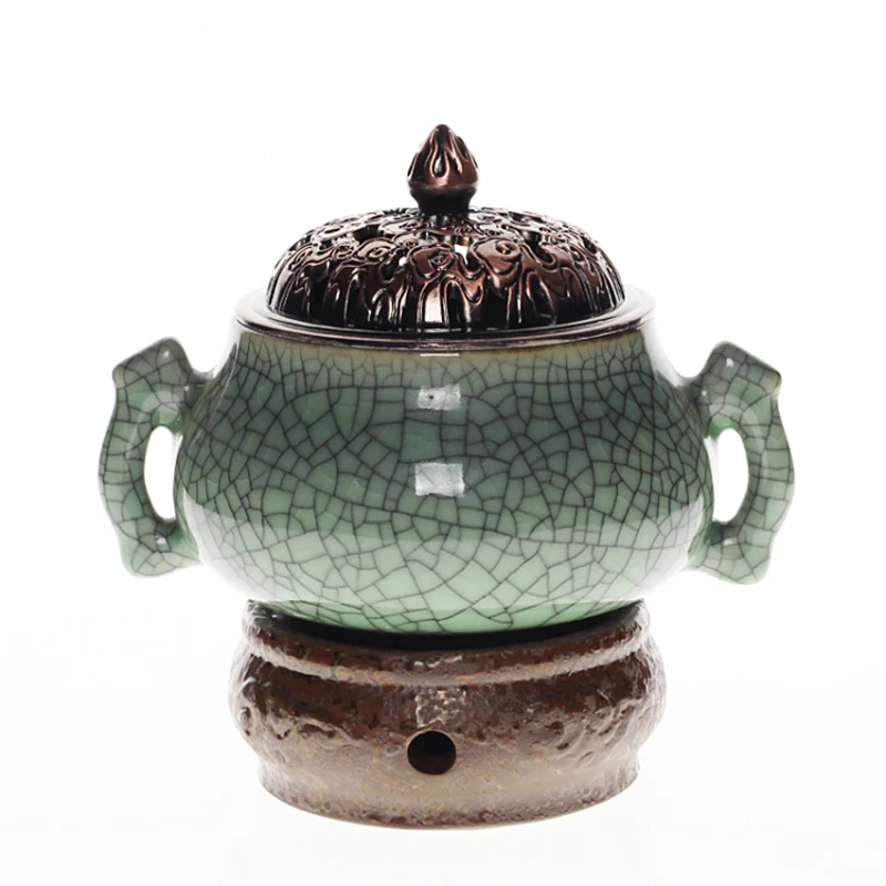 

Smoke Waterfall Fountain Incense Sticks Burner Aroma Diffuser Modern Zen Incense Burner Encensoir Home Decoration Accessories