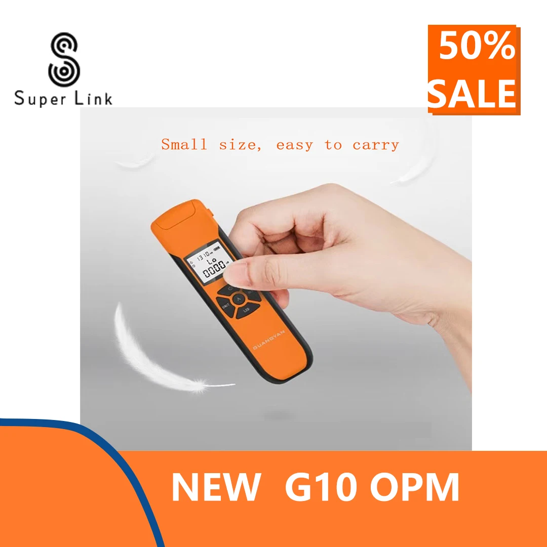 

Новинка; Бесплатная доставка; Лучшая цена высокая точность Перезаряжаемые батарея оптический G10 Оптическое волокно измеритель мощности со вспышкой светильник КПМ