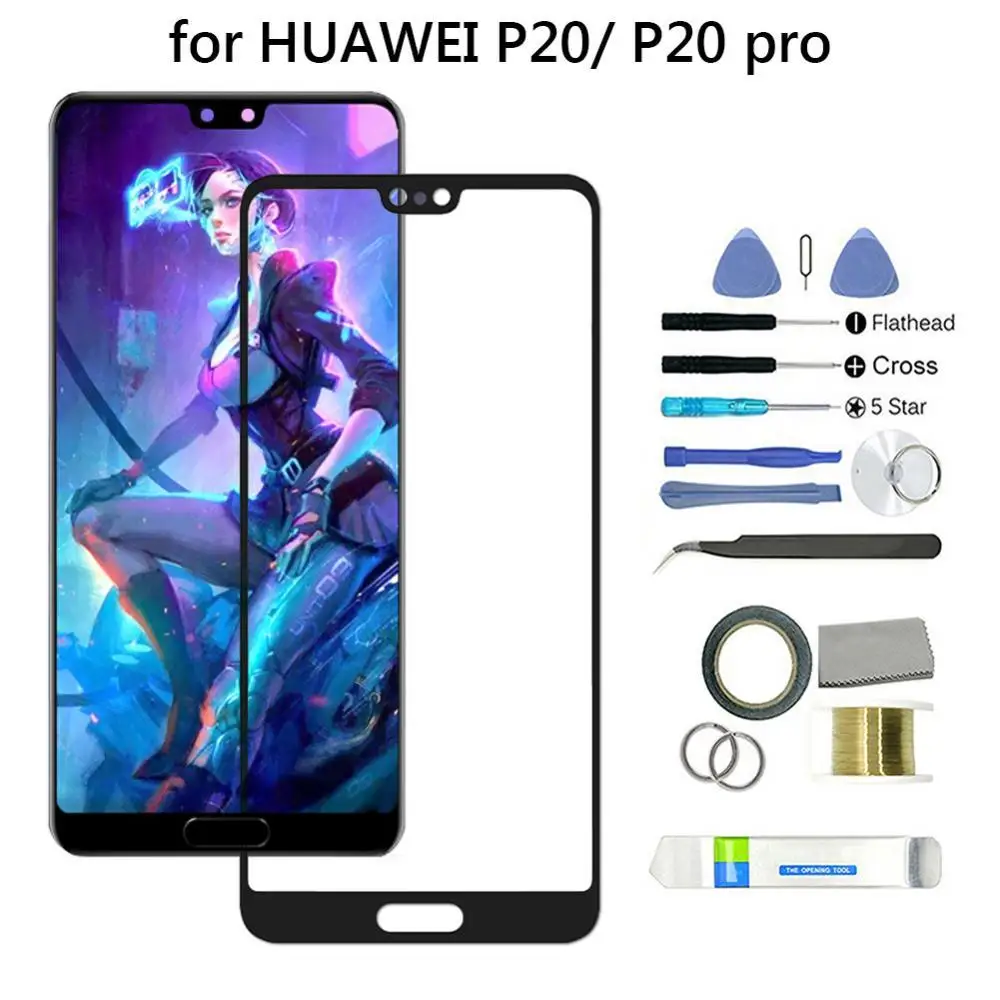 

Запасные части для ремонта переднего стекла объектива для Huawei P20 Pro