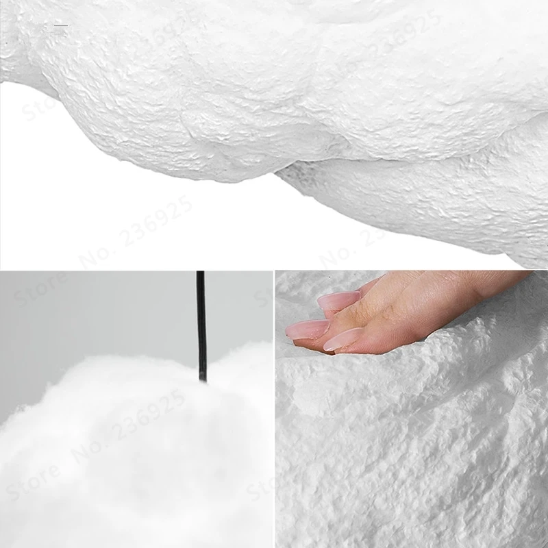 

Floating cloud Lights italian Nordic designer lamp Personality Decorate Pendant Lights For Children Kids room cotton cloud light