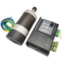 router engraving field 500w brushless dc spindle motorspeed controller 48v 12000rpm