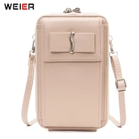 small fashion crossbody phone bag pu leather female shoulder purses ladies mini multifunction clutches brand designer handbag