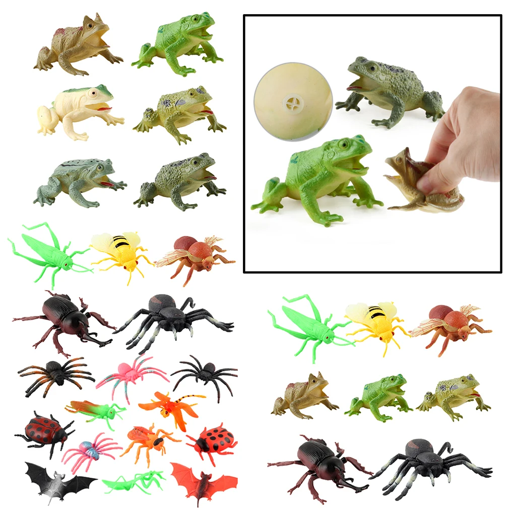 

New Insect Animal Toy Model Action Figures - 5/6/8/12 Pieces Collection