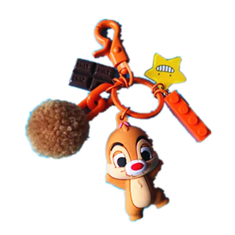 

Kawaii Squirrel Keychain Cartoon Doll Cute Backpack Hanging Christmas Gifts