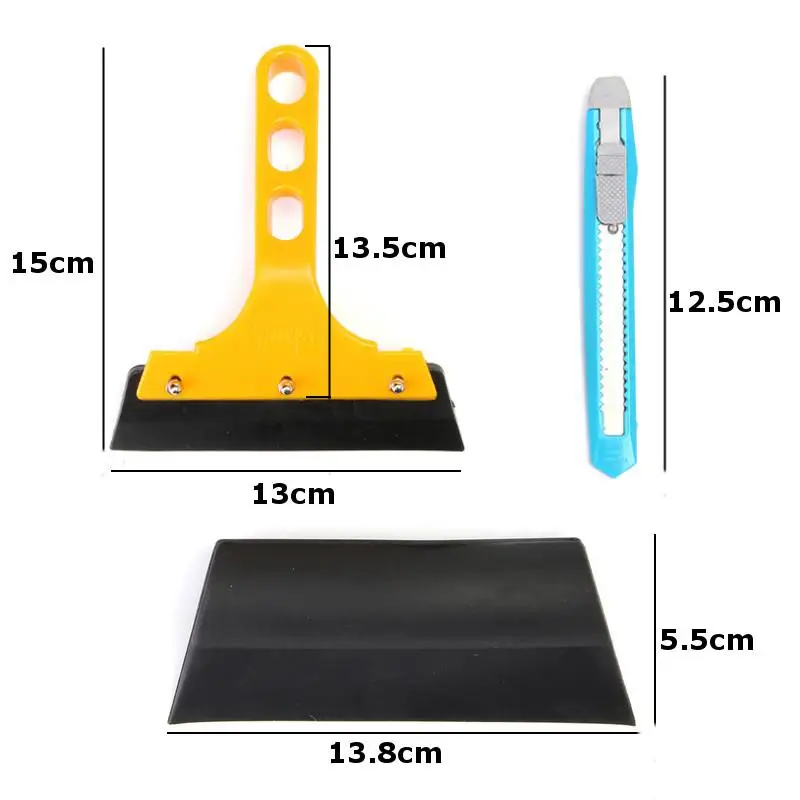 7 шт. инструменты для тонирования окна автомобиля Комплект Тонирующая пленка