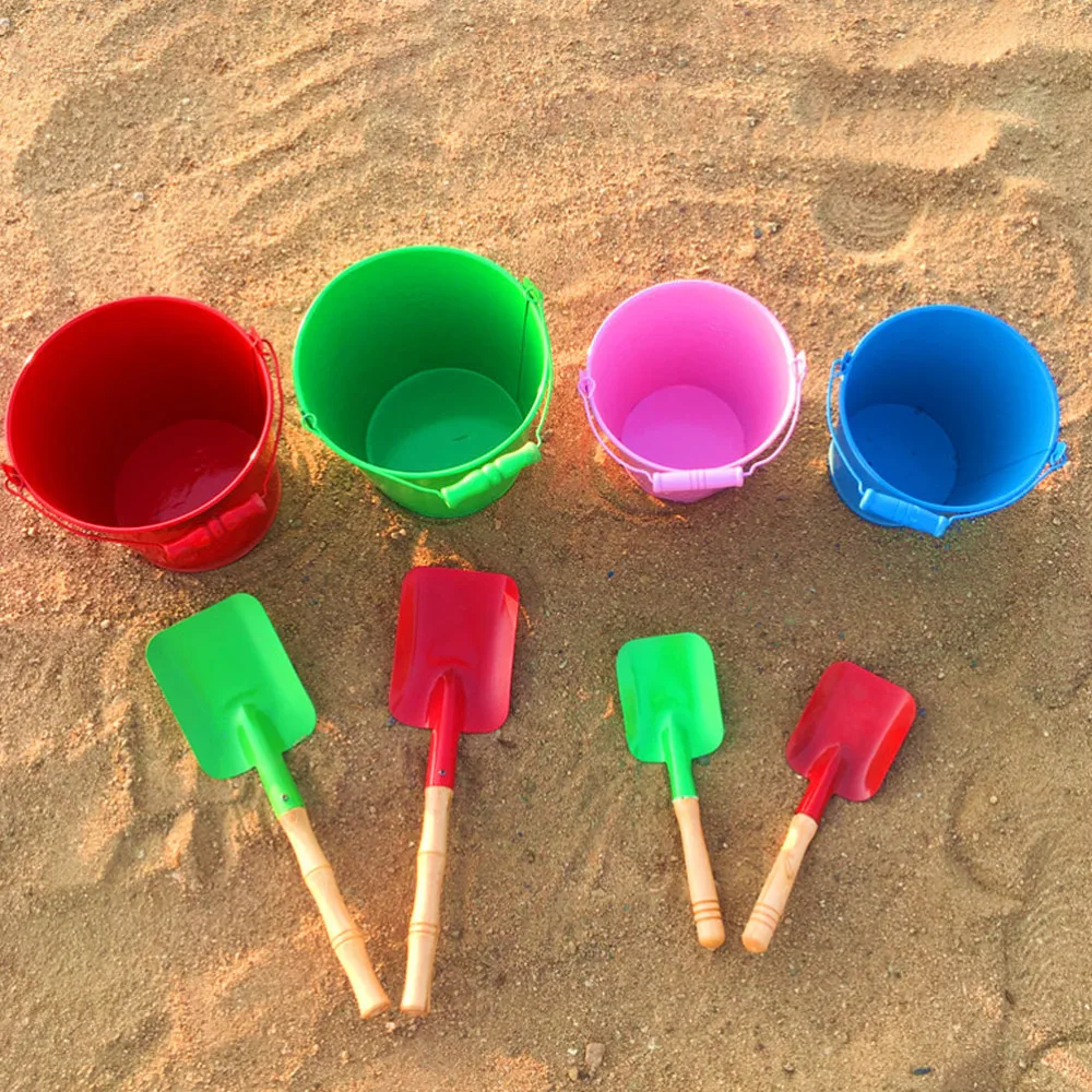 

6pcs/2 Sets Beach Sand Toys Set Sand Shovel Rake Spade Kit Kids Garden Tools