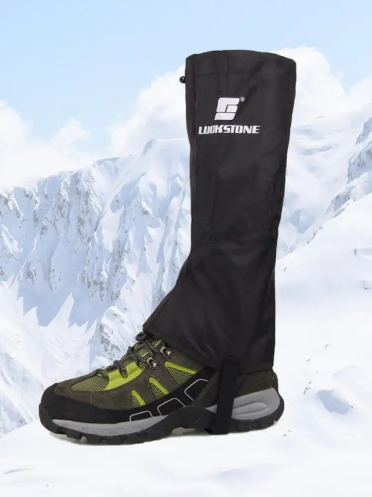 

Men'S And Women'S Winter New Outdoor Ski Mountaineering Waterproof Shoes Hiking Hunting Anti-Dirty Foot Cover A Pair