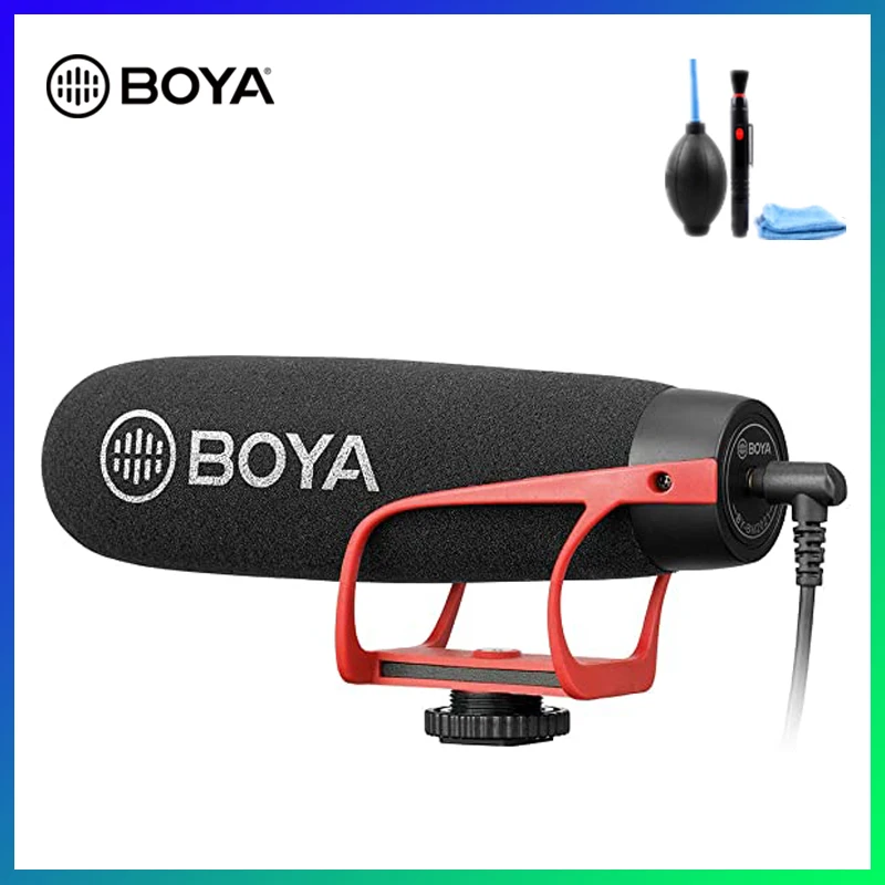 BOYA BY BM2021 супер кардиоидный направленный конденсаторный дробовик видео микрофон