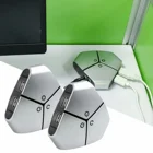 Чехол для настольного ПК Elisona, блок питания с кнопкой сбросавыключения с двумя USB-портами, интерфейс для аудиомикрофона