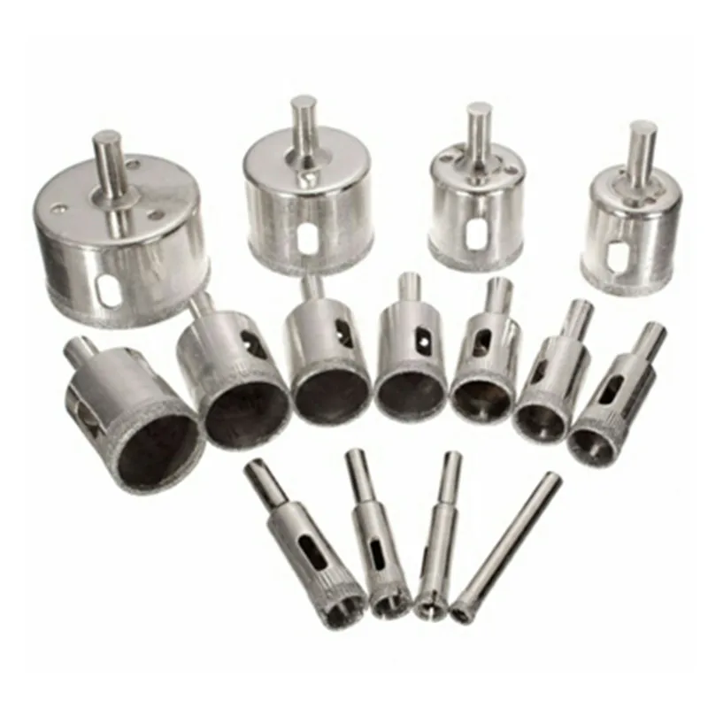 

1pc 3mm-60mm Diamond Coated Drill Bit Tile Marble Glass Ceramic Hole Saw Drilling Bits For Power Tools