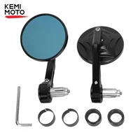motorcycle bar end mirror rearview mirror handlebar universal 78 22mm for kawasaki ninja 400 z650 z750 z800 z900 cb500x nc700x