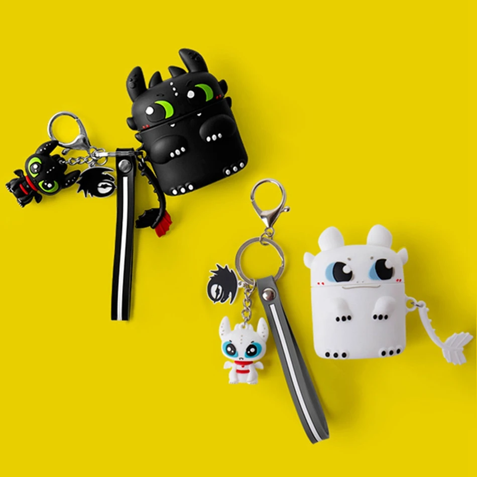 I12 с милым динозавром силиконовый чехол для наушники вкладыши TWS i12 i10 i11 i13 i9s