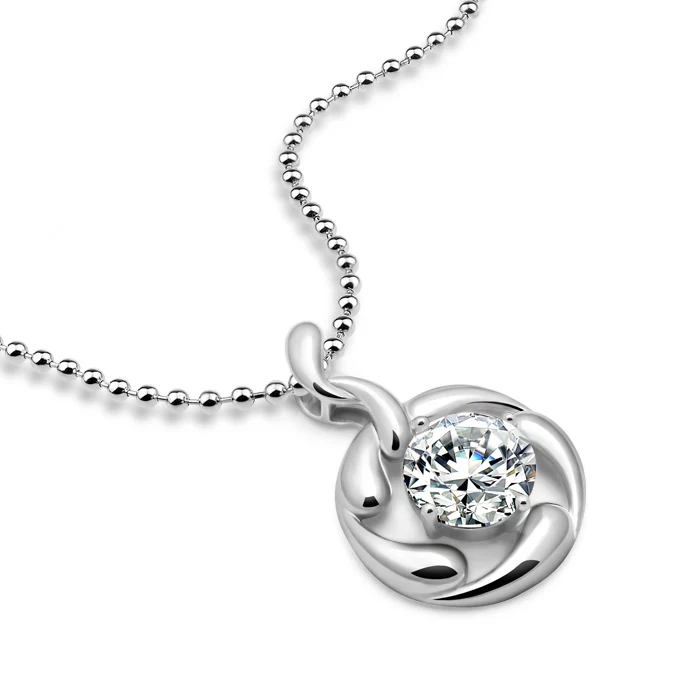 Серебряный цвет ecklace женский модный персональный Набор шнек кулон ожерелье