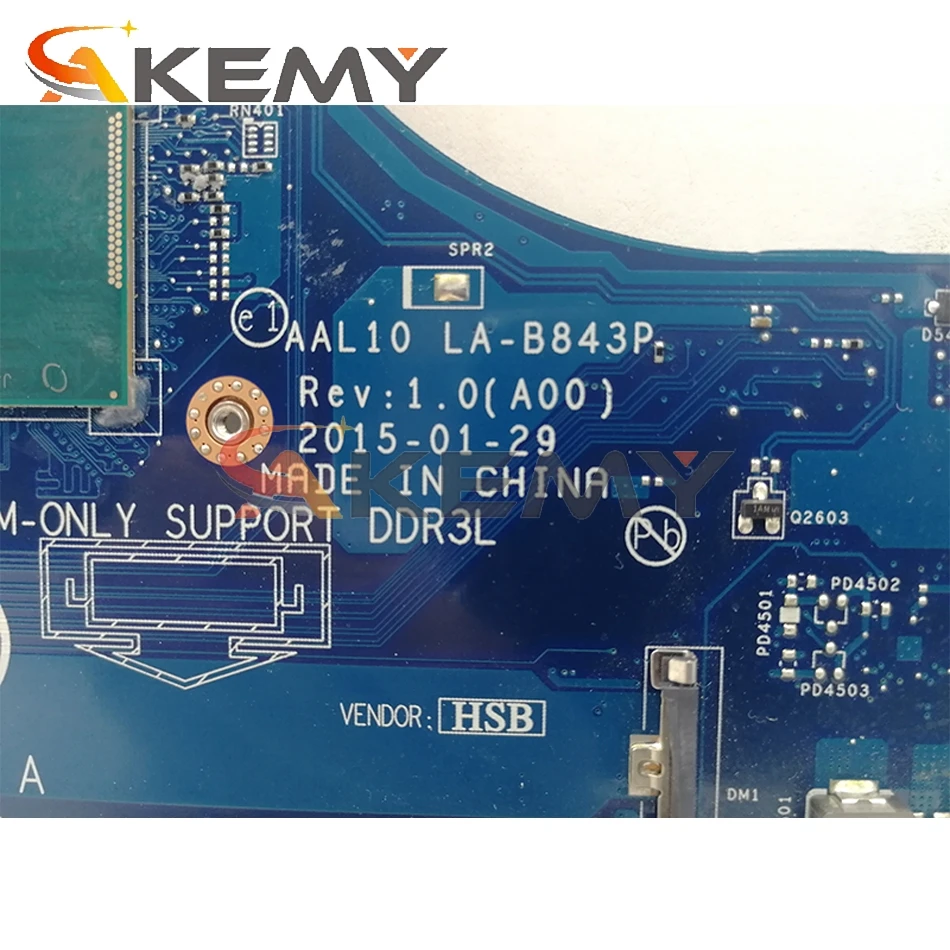 i7 5500u for dell inspiron 5458 5558 5758 motherboard aal10 la b843p cn 0rc3pn rc3pn mainboard 100tested free global shipping