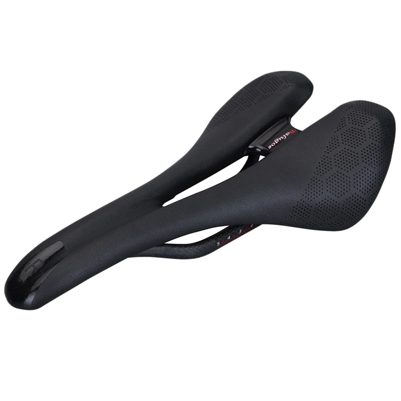 

BALUGOE Carbon Fiber Bike Saddle Road/Mountain Bicycle Seat Saddle Ultralight Bike Seat Cushion