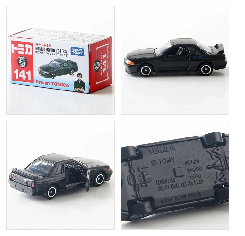 TAKARA TOMY Dream Tomica INITIAL D Mazda FD3S RX-7 SP Nissan S13 SILVIA SKYLINE GT-R(R32) литая модель автомобиля игрушка автомобиль мальчики игрушки