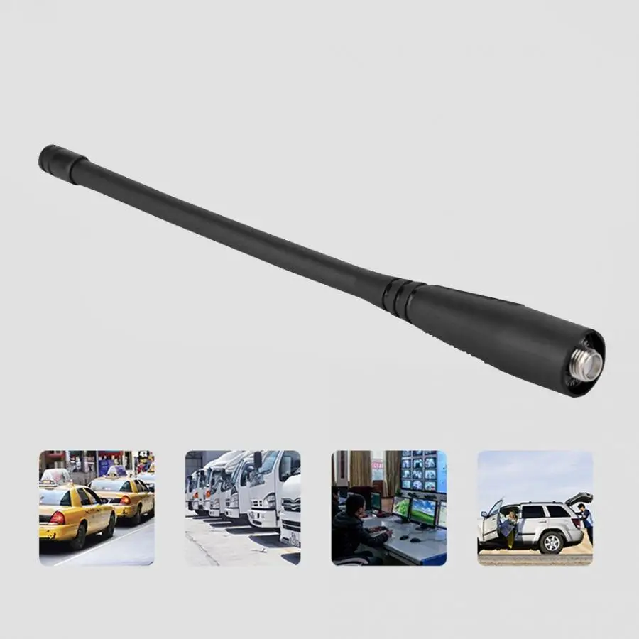 Высокое качество портативная рация антенна SMA-Female UHF/VHF 136-174/400-520 MHz для Baofeng UV5R UV-82